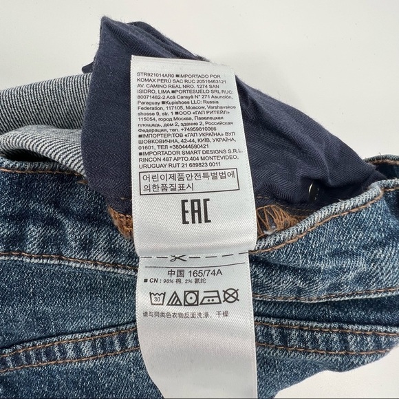 GAP 3" Cut Off Denim Jean Shorts Size 29 Women's - Picture 10 of 11